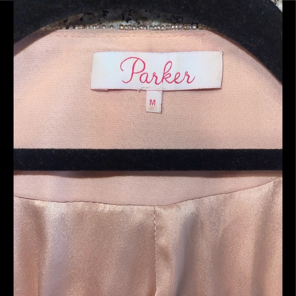 Parker Rose Gold Sequin jacket, Size M - Picture 14 of 17